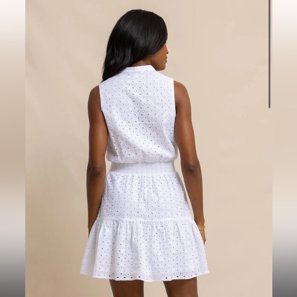 Souther Tide White Londyn Eyelet Dress - Picture 3 of 3
